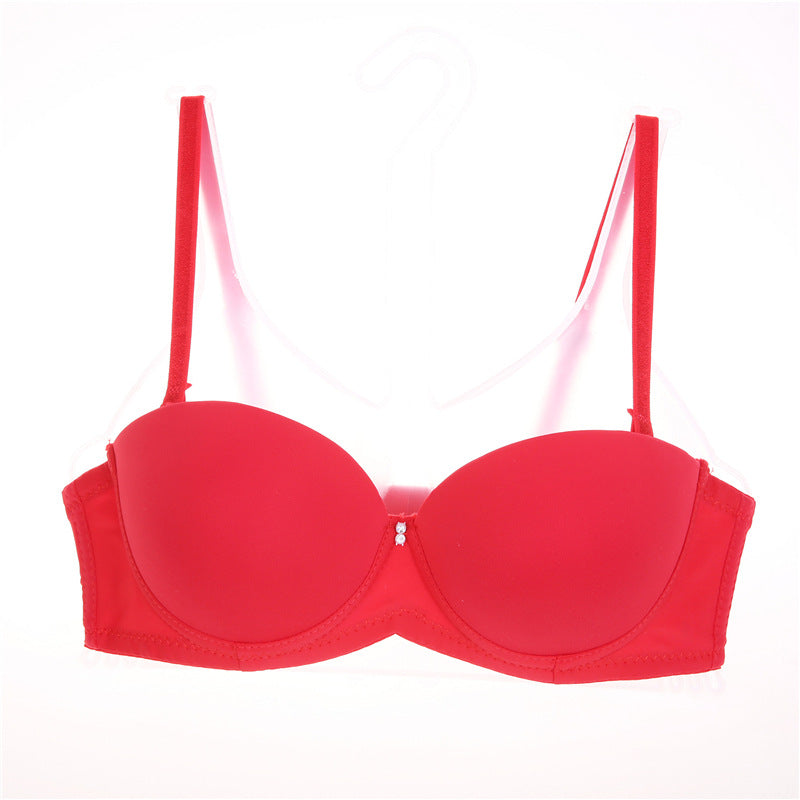 Elegant feminine push-up nylon bras