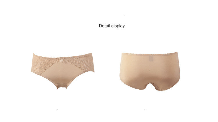 Lace and nylon lingerie briefs - image 2