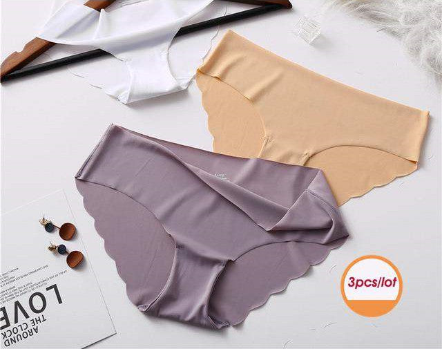 Elegant breathable cotton lingerie briefs
