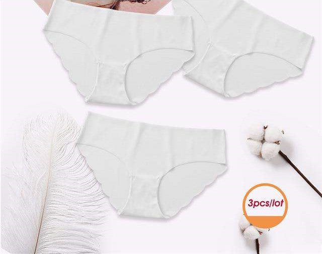 Elegant breathable cotton lingerie briefs
