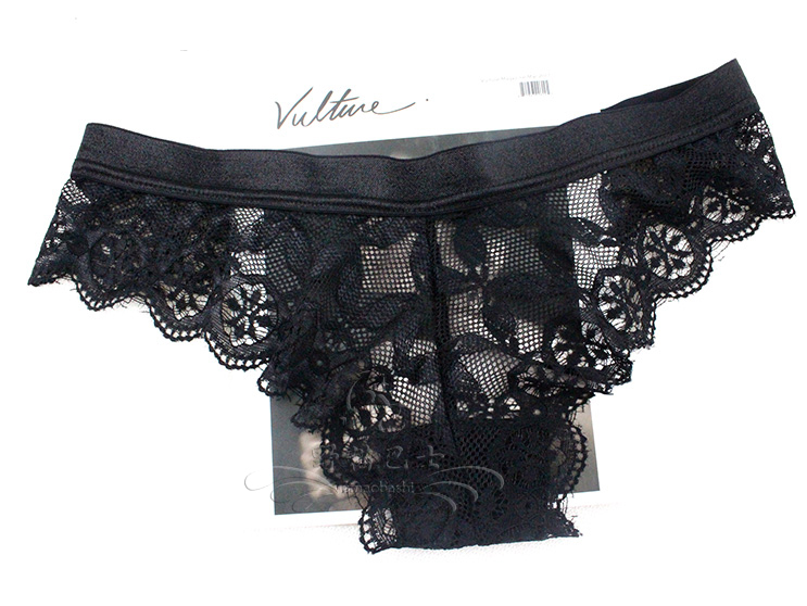 Lace and nylon lingerie briefs - image 2