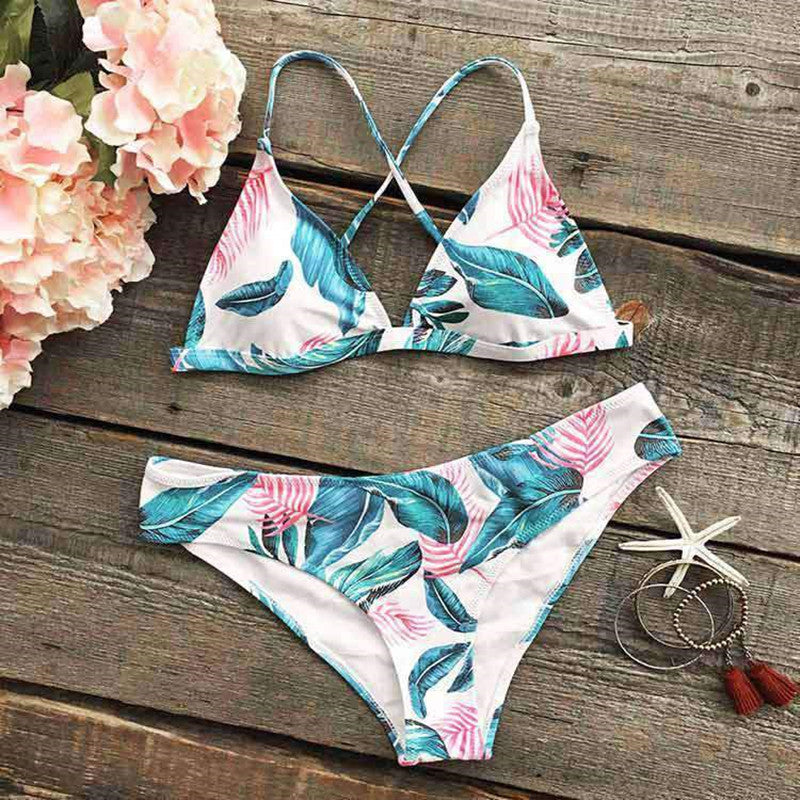Stylish lace and nylon bikini sets - image 2