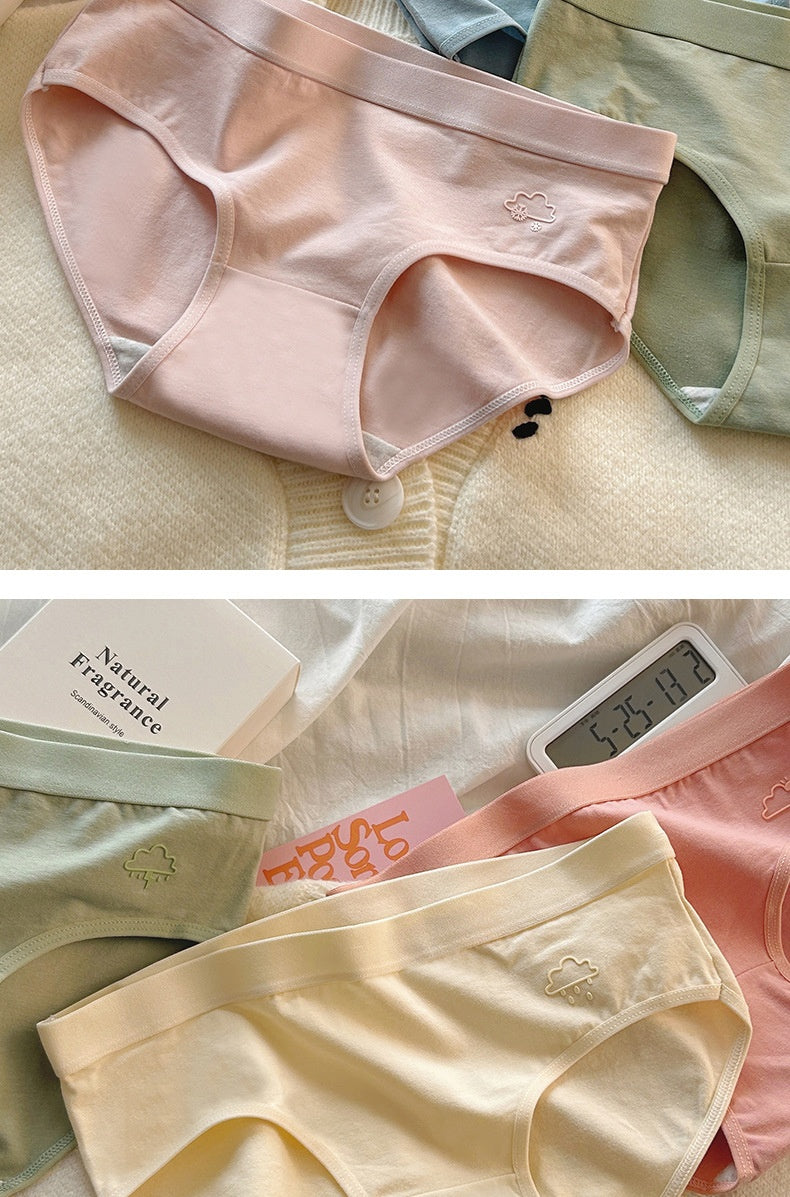 Seamless breathable cotton lingerie briefs - image 3