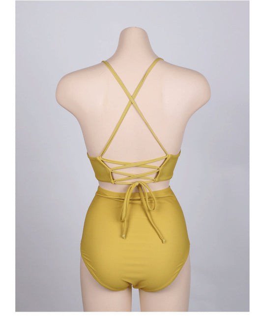 Elegant high-waisted nylon lingerie sets - image 1