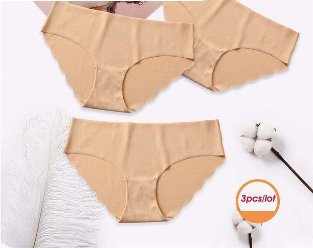 Elegant breathable cotton lingerie briefs