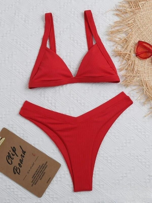 Stylish modern polyester bikini sets