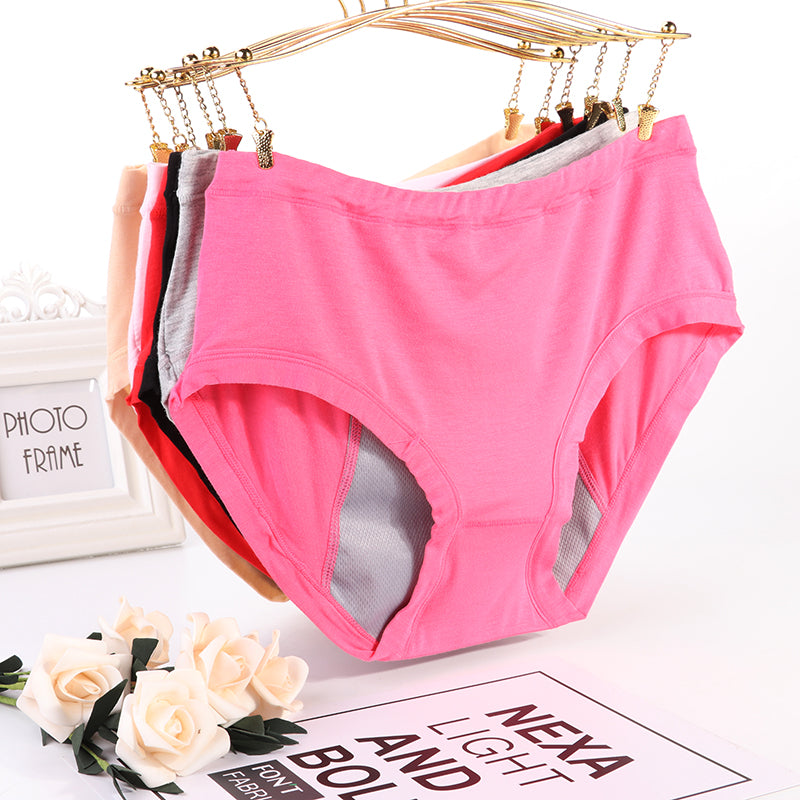 High-waisted cotton and polyester lingerie briefs - image 2