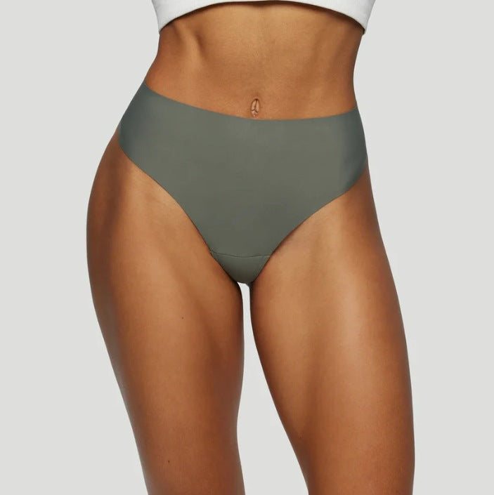 Low-waisted seamless breathable cotton lingerie briefs - image 3