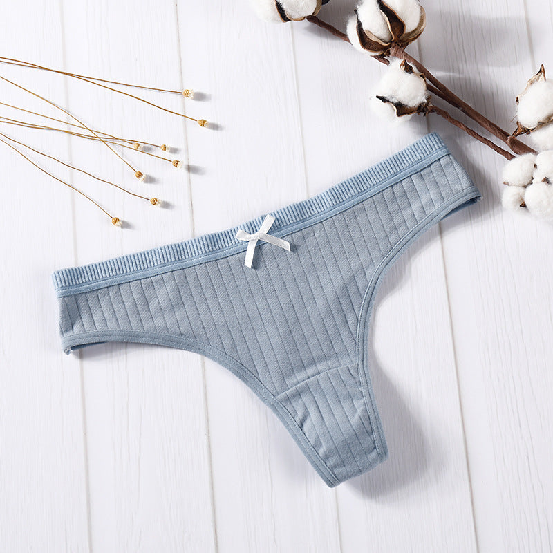 Cotton lingerie briefs - image 1