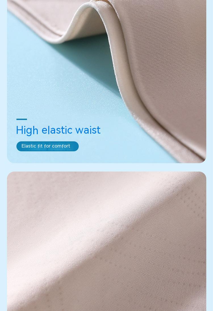 High-waisted seamless shaping silk lingerie briefs - image 2