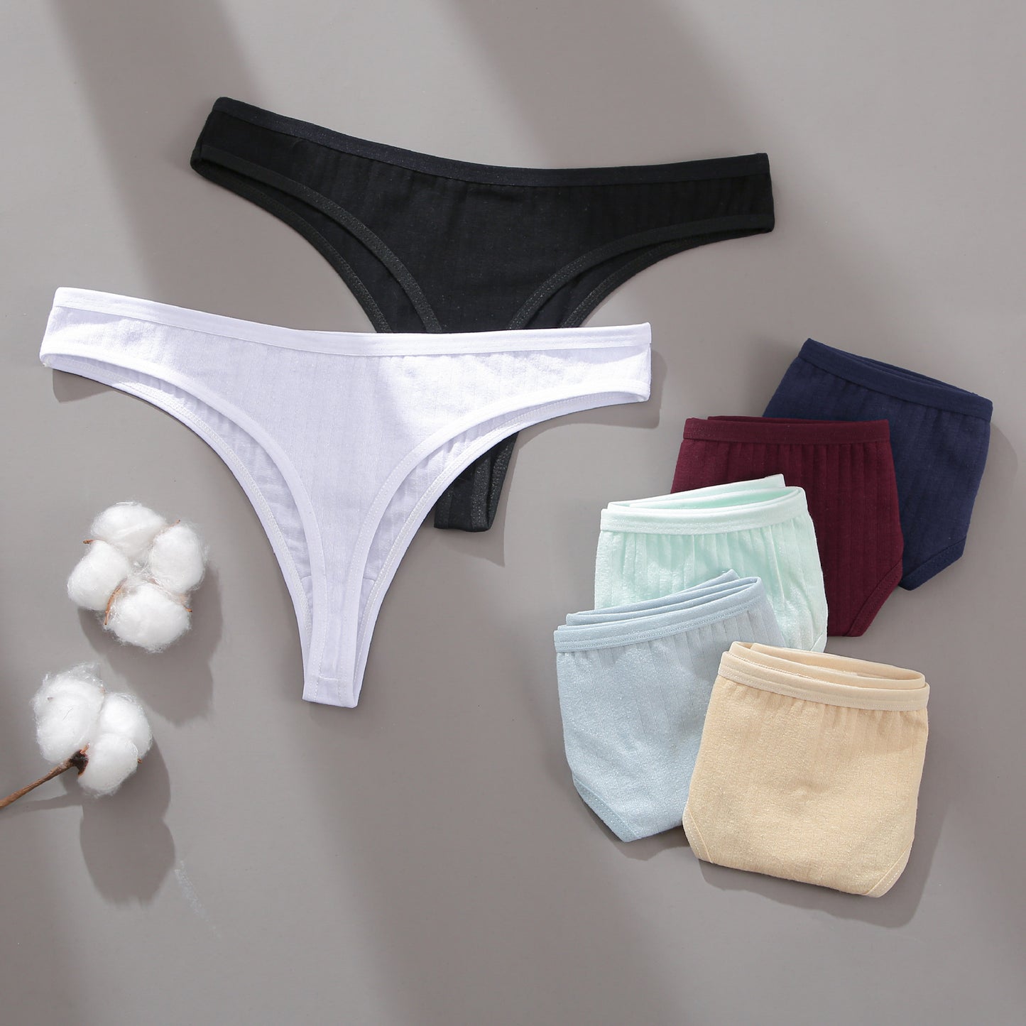 Cotton lingerie briefs - image 2