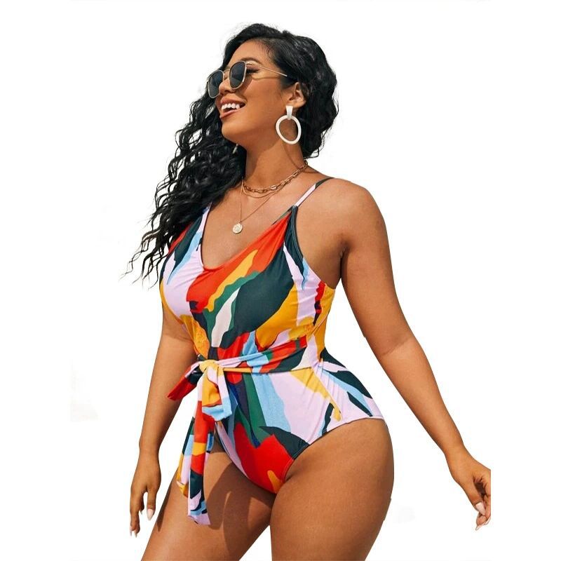 One-piece polyester lingerie bikini sets