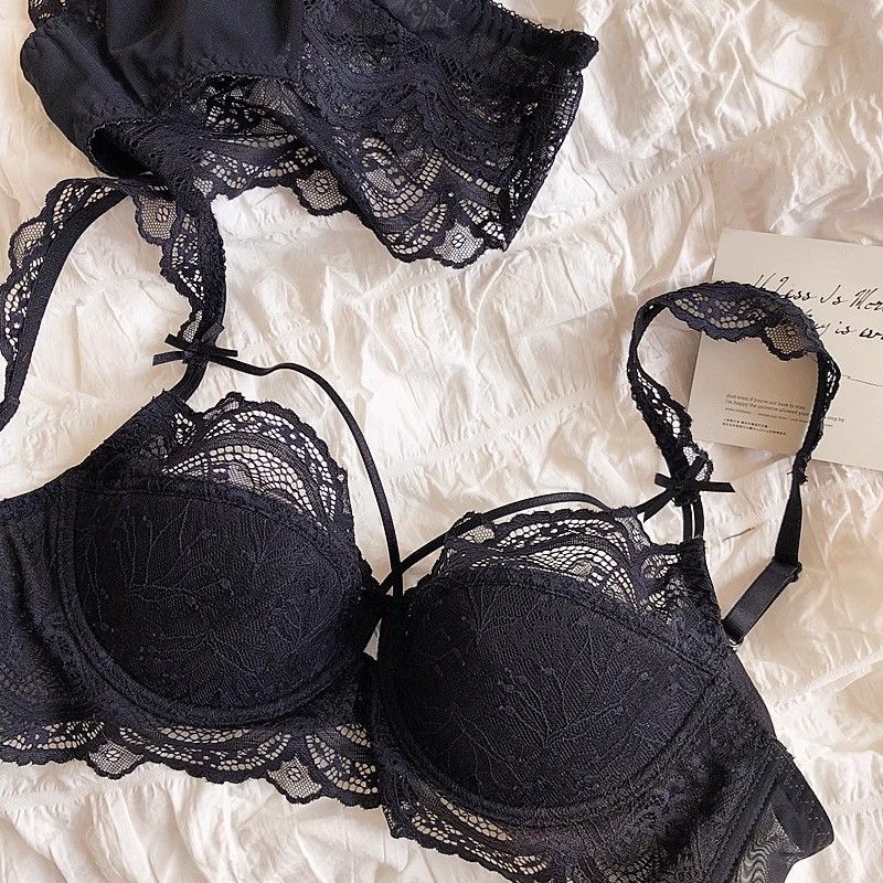 Underwire push-up breathable cotton lingerie sets - image 3