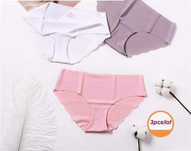 Elegant breathable cotton lingerie briefs