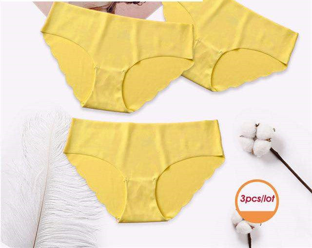 Elegant breathable cotton lingerie briefs