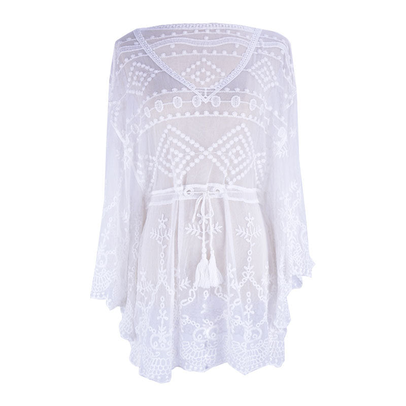 Stylish lace and polyester bikini sets - image 2