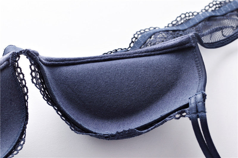 Push-up breathable lace and polyester bras - image 1