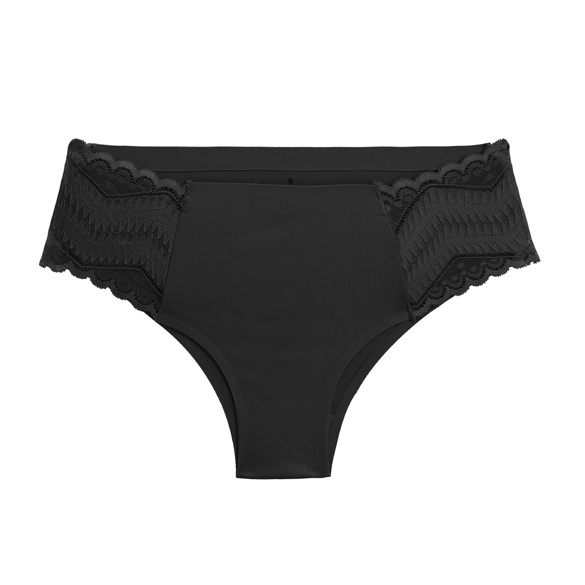 Low-waisted seamless breathable polyester lingerie briefs