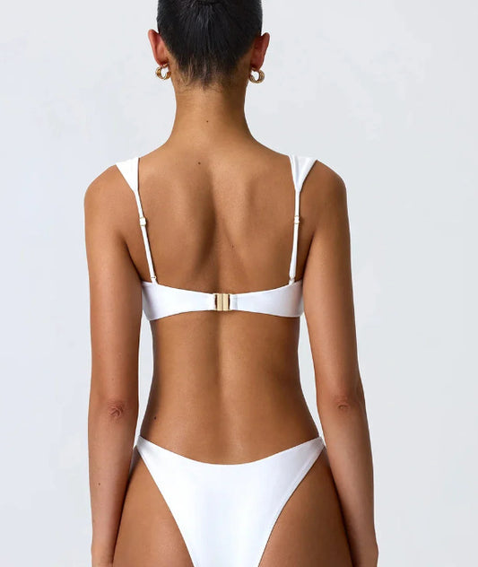 Seamless polyester and spandex bikini sets - image 1