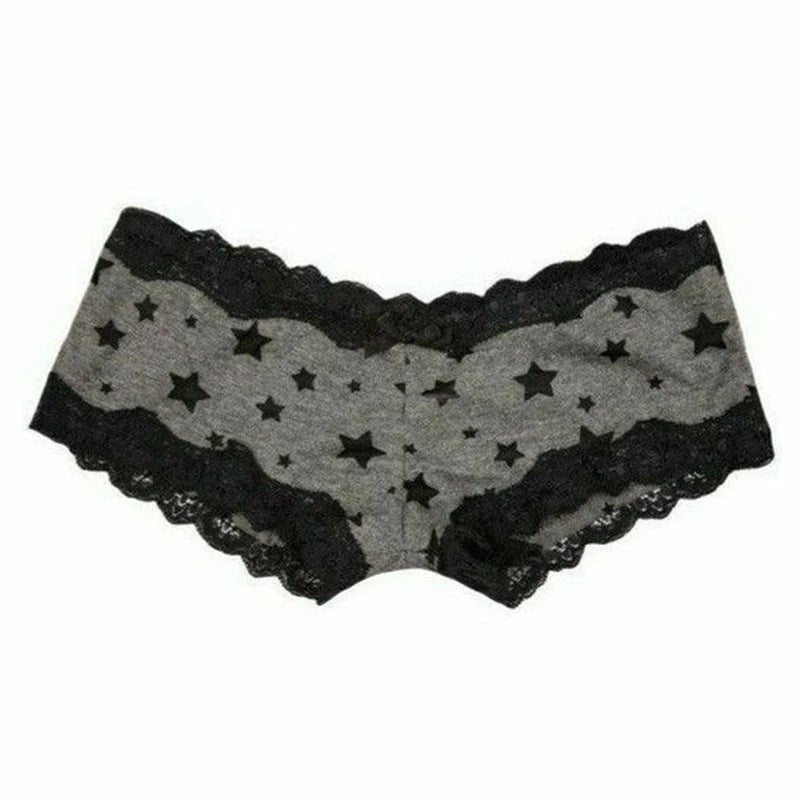Elegant lace and polyester lingerie briefs - image 1