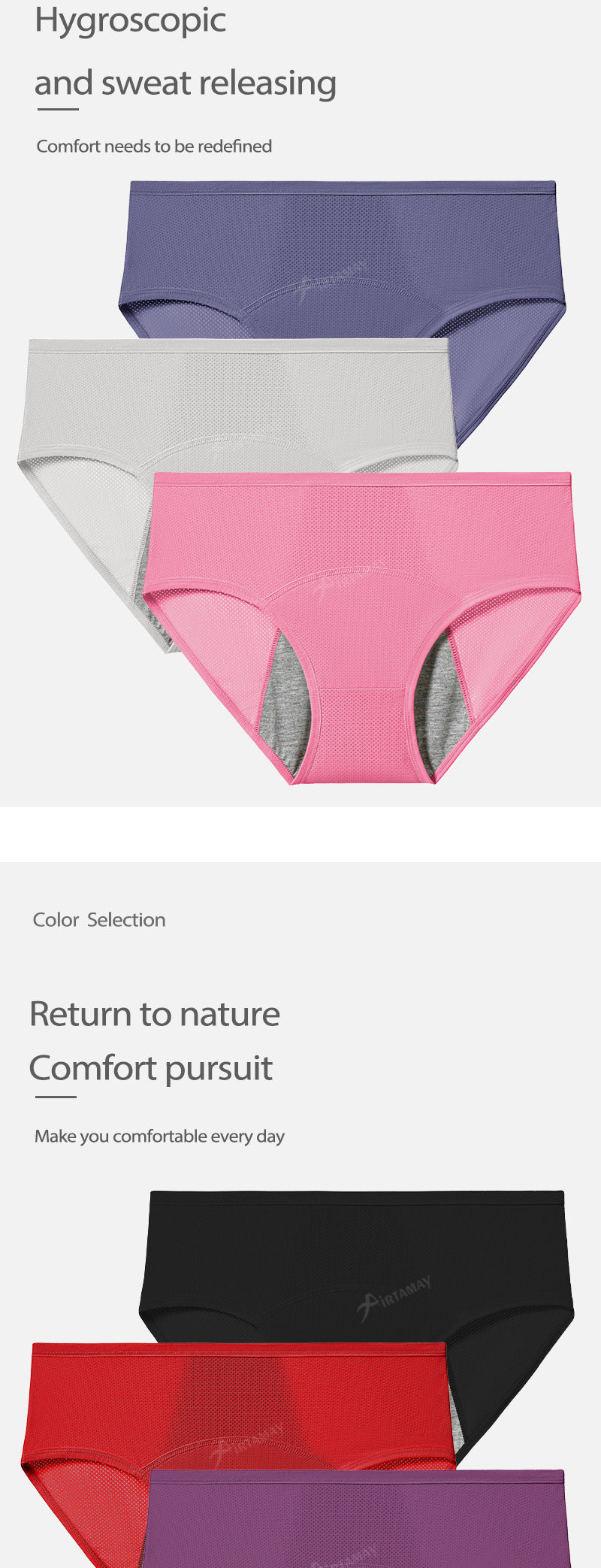Elegant feminine nylon lingerie briefs - image 2
