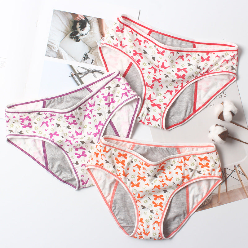 Elegant cotton and polyester lingerie briefs - image 1
