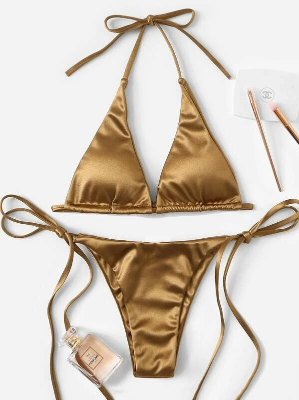 Stylish modern spandex bikini sets