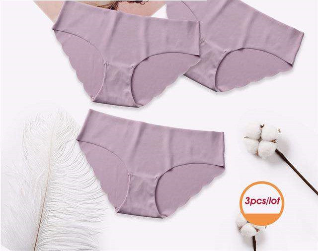 Elegant breathable cotton lingerie briefs