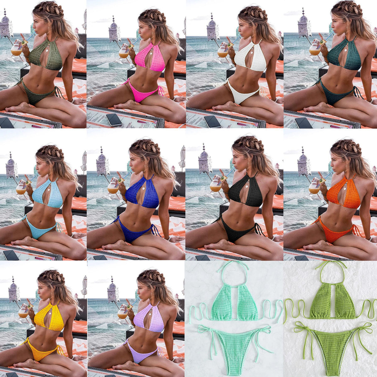 Elegant feminine refined polyester bras - image 1