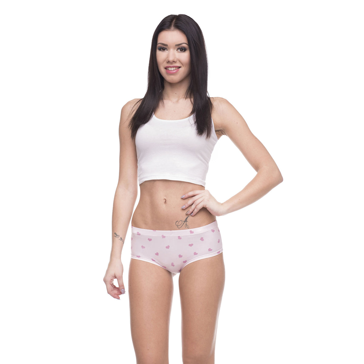 Low-waisted seamless silk lingerie briefs - image 3