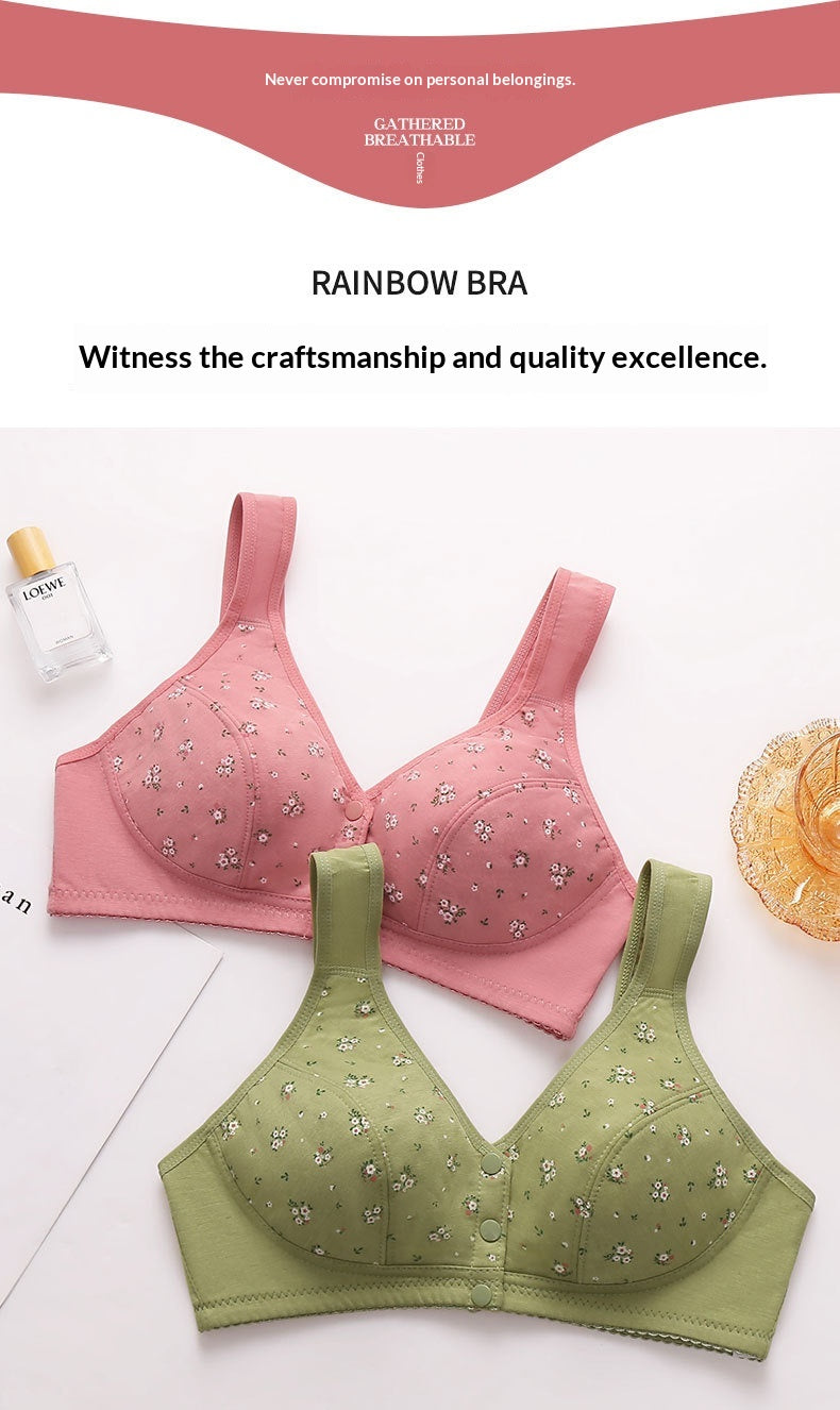 Elegant push-up breathable cotton bras - image 4