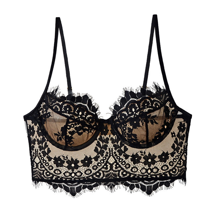 Elegant feminine refined lace bras