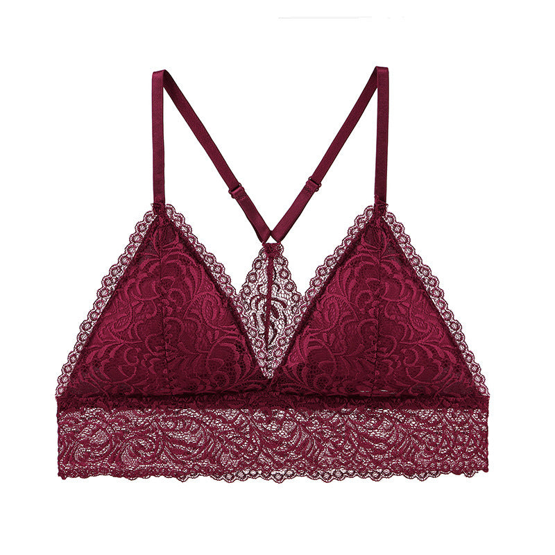 Elegant breathable lace and nylon bras - image 3