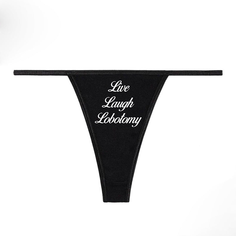 High-waisted low-waisted polyester lingerie briefs