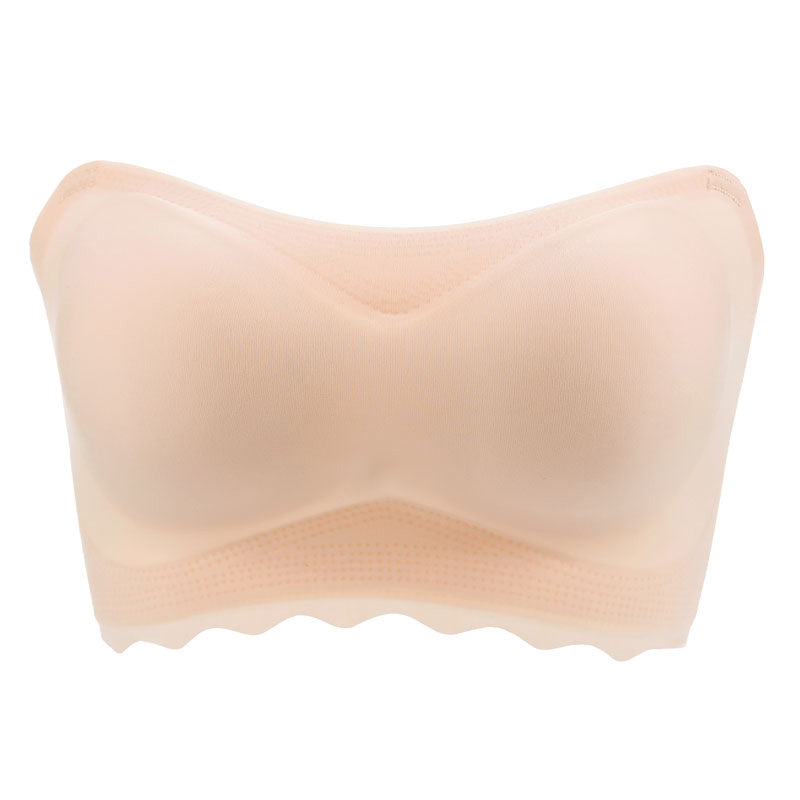 Plus-size strapless nylon and spandex bras - image 1