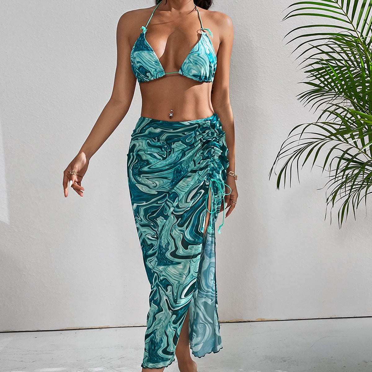 Elegant feminine polyester lingerie sets - image 3