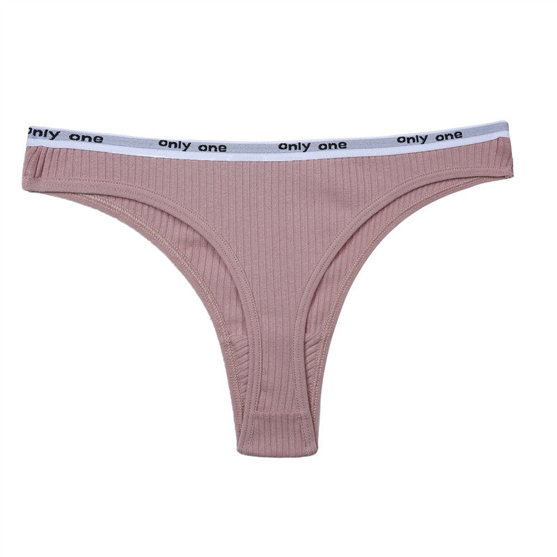 Cotton lingerie briefs - image 1