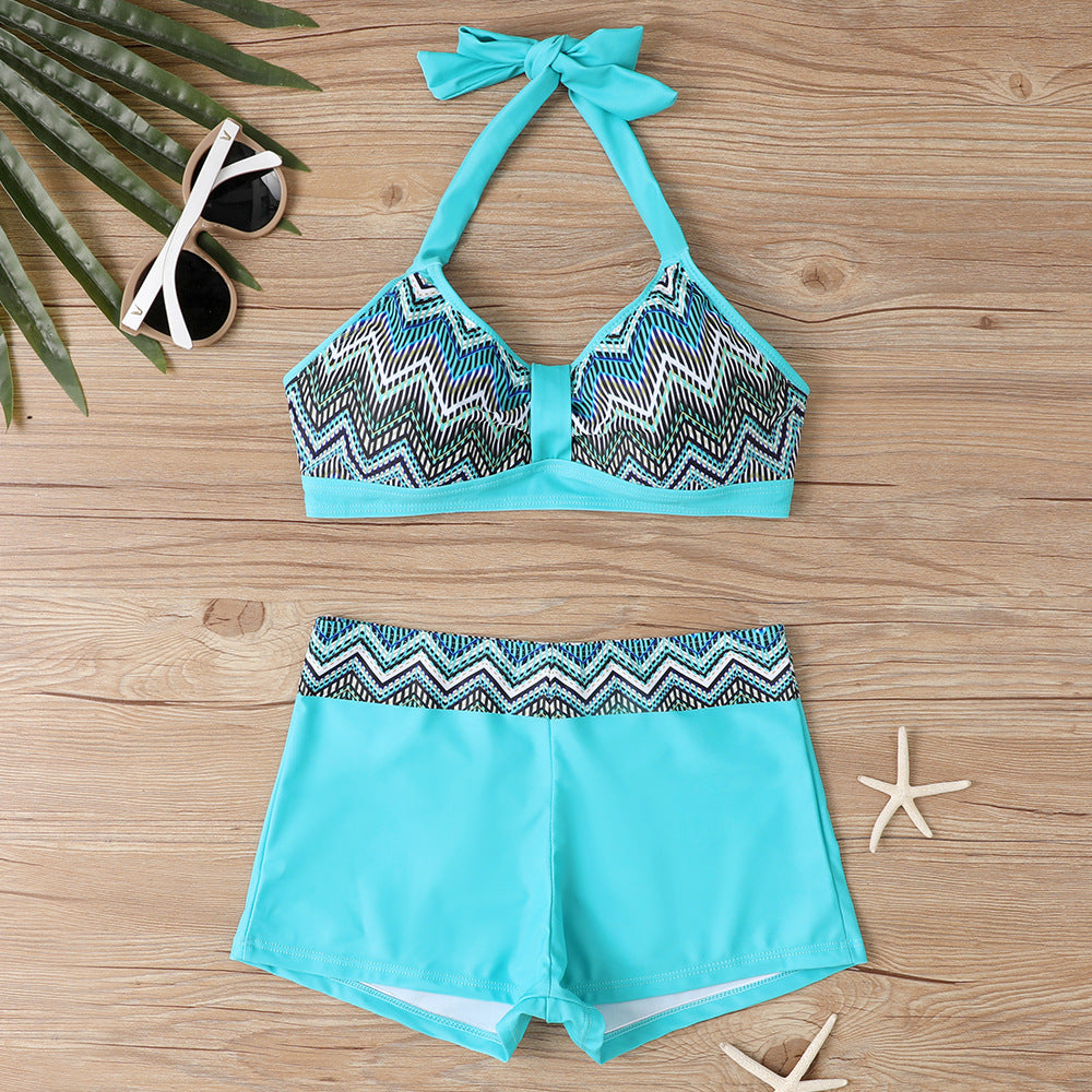 Halter polyester and spandex bikini sets - image 4