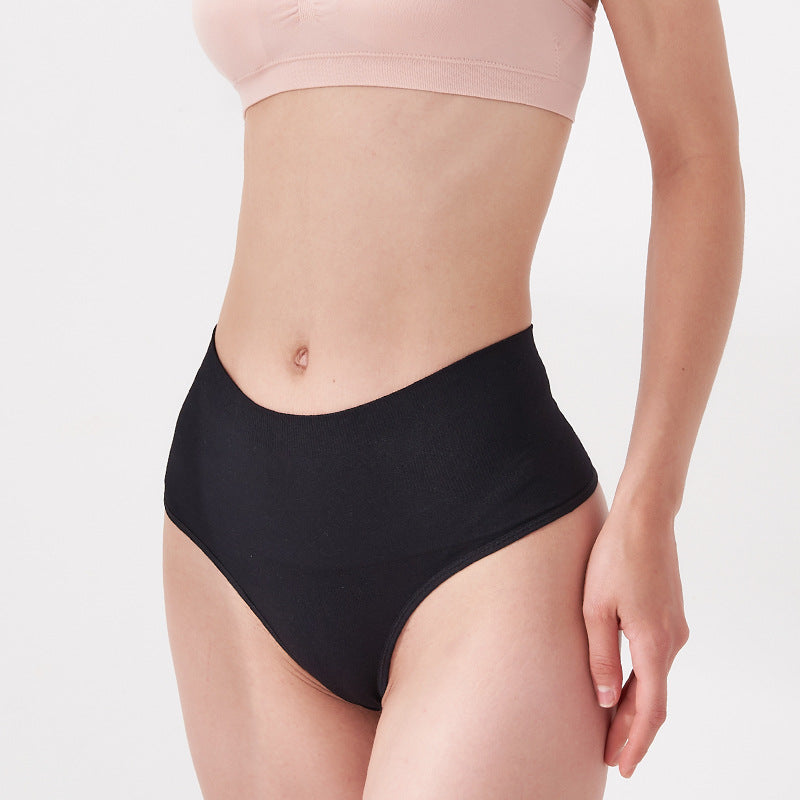 High-waisted breathable nylon lingerie briefs - image 2
