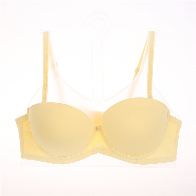 Elegant feminine push-up nylon bras