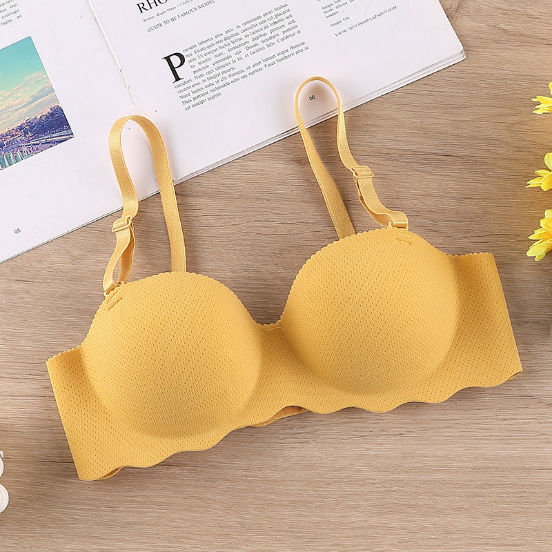 Strapless seamless nylon lingerie bodysuits