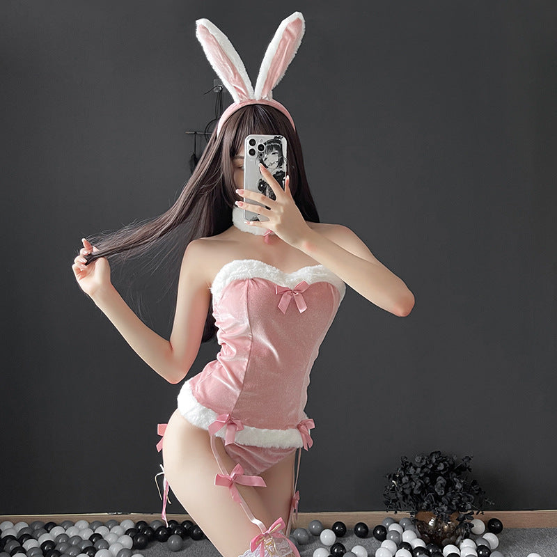 Uniform silk and polyester lingerie skirt sets