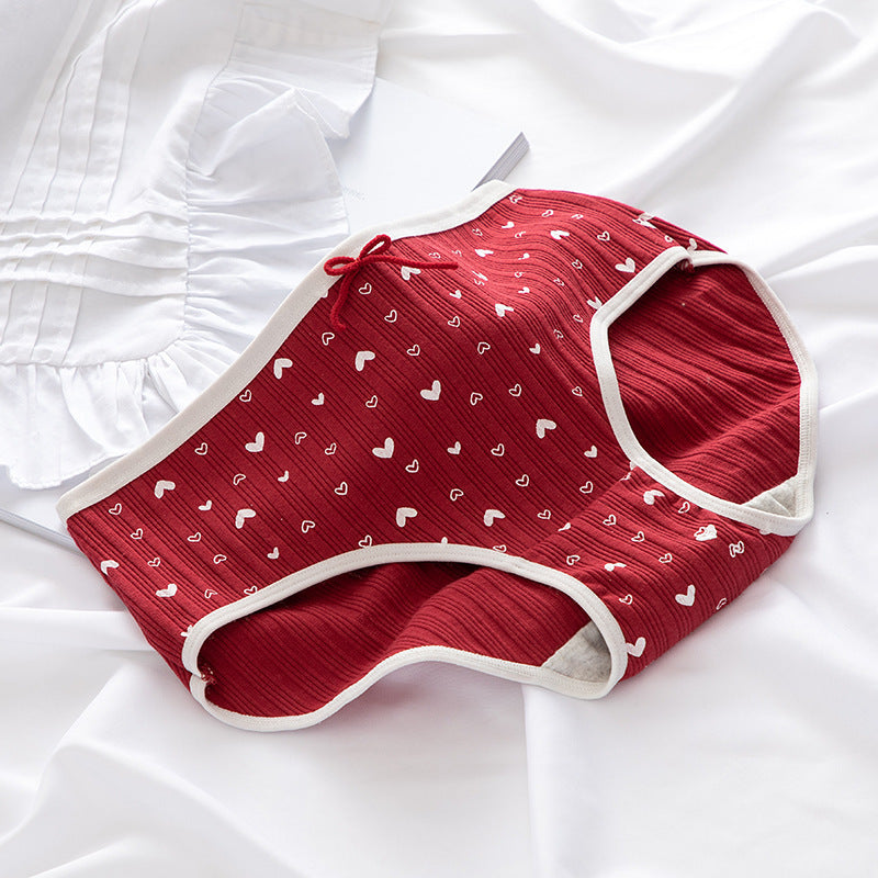 Elegant high-waisted cotton lingerie sets