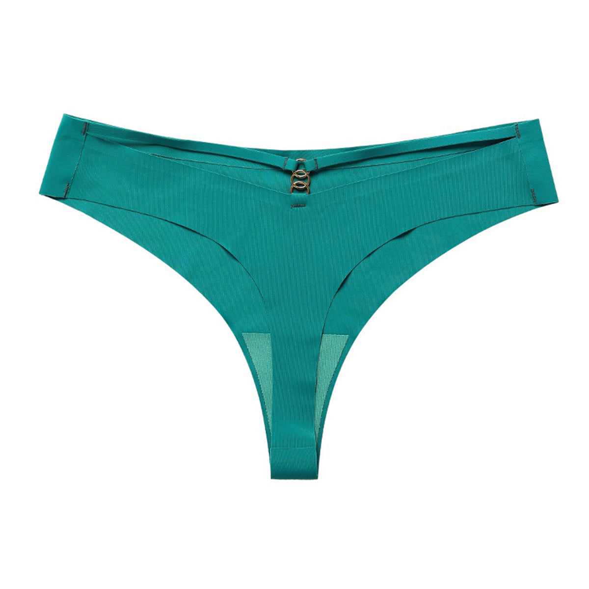 Low-waisted seamless breathable ice silk lingerie bodysuits