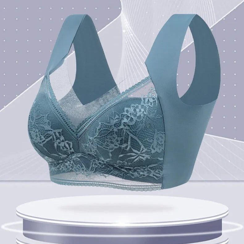 Elegant push-up lace and nylon bras - image 3