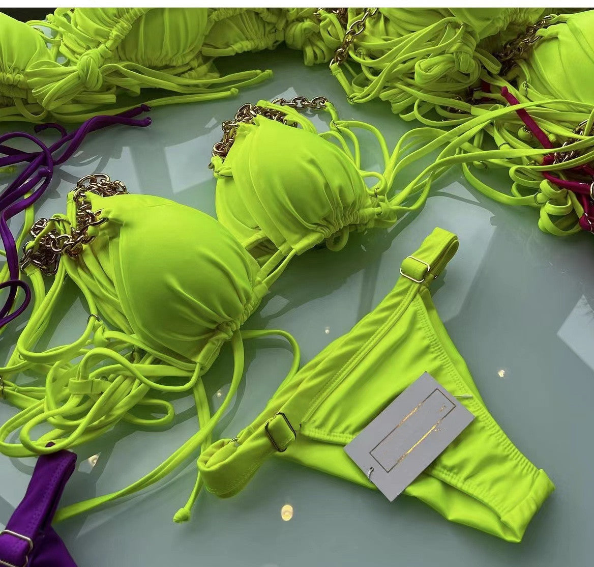 Nylon lingerie bikini set - product image 2