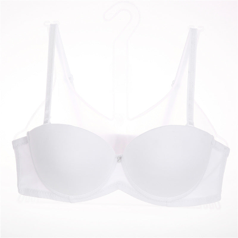 Elegant feminine push-up nylon bras