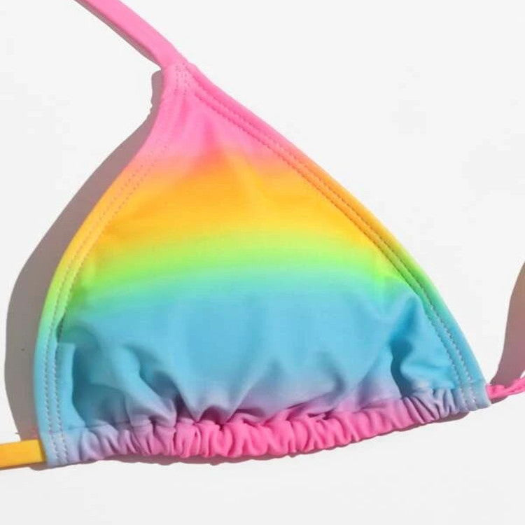 Stylish lace and polyester bikini sets - image 2