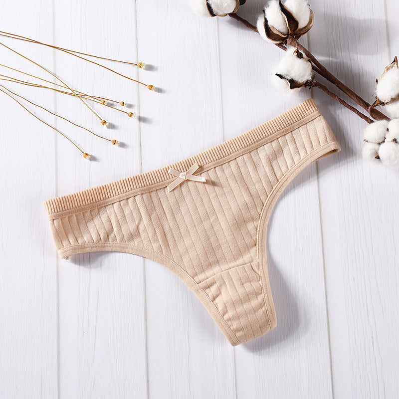 Cotton lingerie briefs - image 4