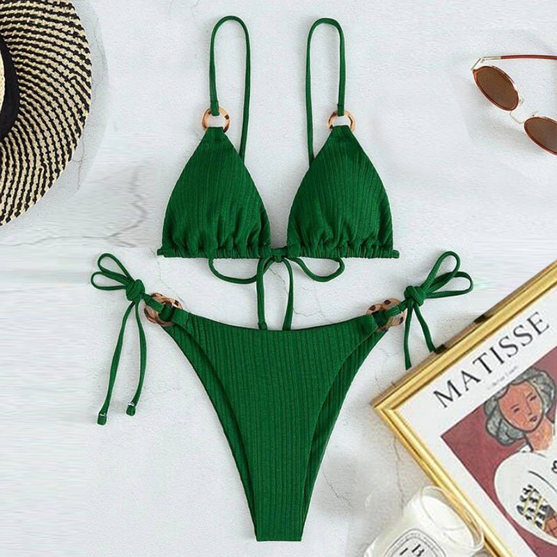 Elegant feminine backless polyester bras - image 1